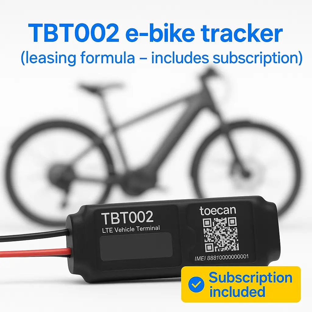 Toecan Bike TBT002 - Leasing (tracker + subscription)